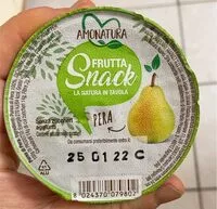 Mängden socker i Frutta Snack Pera