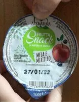 Mängden socker i Frutta snack