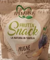 Mängden socker i Prugne secche denocciolate