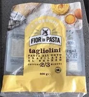 Mängden socker i Taglierini all’uovo