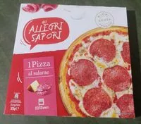 Mängden socker i Pizza al salame