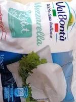 Mängden socker i Mozzarella light