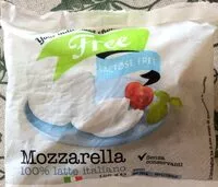 Mängden socker i Mozzarella senza lattoaio