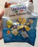 Mängden socker i Snacks Grana Padano DOP