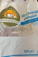 Mängden socker i Mix di formaggi grattugiati