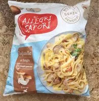 Mängden socker i Tagliatelle ai funghi