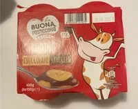 Mängden socker i Budino coioccolato/vaniglia