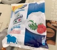 Mängden socker i Mozzarella di latte di bufala