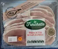Mängden socker i Le freschetto - prosciutto di San Daniele
