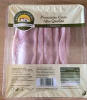 Mängden socker i prosciutto cotto