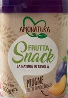 Mängden socker i Frutta Snack Prugne Secche