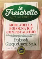 Mängden socker i Mortadella Bologna con pistacchio