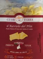 Mängden socker i Il raviolo del plin