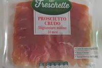 Mängden socker i Prosciutto crudo