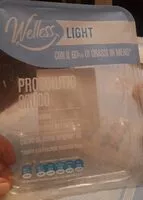 Mängden socker i Prosciutto crudo