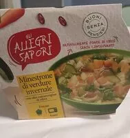 Mängden socker i Minestrone di verdure invernali