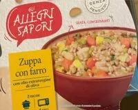 Mängden socker i Zuppa con farro