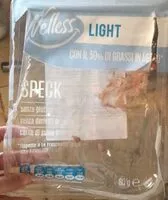 Mängden socker i Speck