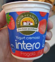 Mängden socker i Yogurt intero Fragola