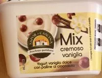 Mängden socker i Mix cremoso vaniglia con palline al cioccolato