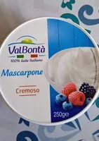 Mängden socker i Mascarpone
