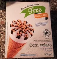 Mängden socker i Coni gelato