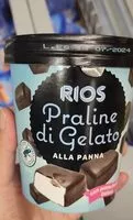 Mängden socker i Praline gelato