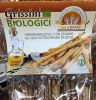 Mängden socker i Grissini Biologici