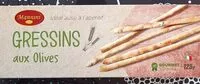 Mängden socker i Gressins aux olives