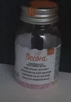 Mängden socker i Cristalli di zucchero rosa