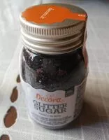 Mängden socker i Glitter sugar