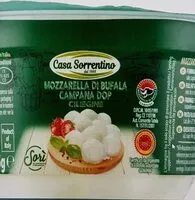 Mängden socker i mozzarella di bufala