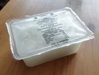 Mängden socker i Mozzarella di buffle campant aop tresse