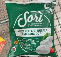 Mängden socker i Mozzarella di bufala campana dop
