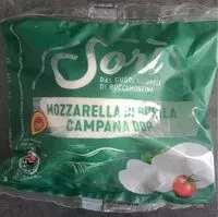 Mängden socker i Mozzarella di bufala