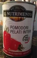 Mängden socker i Tomates Pelées entières