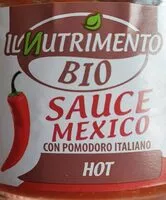 Mängden socker i Sauce Mexico con pomodoro italiano Hot