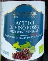 Mängden socker i Aceto di vino rosso
