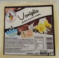 Mängden socker i Gelato al gusto vaniglia