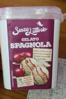 Mängden socker i Gelato Spagnola senza lattosio