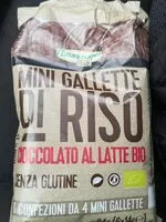 Mängden socker i Mini Gallette Riso con Cioccolato al latte