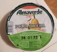 Mängden socker i Polpa di pera