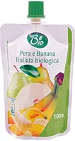Mängden socker i Pera banana frullata bio