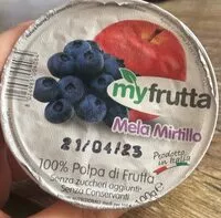 Mängden socker i Mela mirtillo