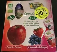 Mängden socker i Spécialité de Fruits - Pommes - Fruits Rouges