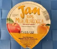 Mängden socker i Purea di mela albicocca
