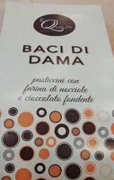Mängden socker i Baci di dama