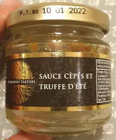 Mängden socker i Sauce cèpes et truffes d'été