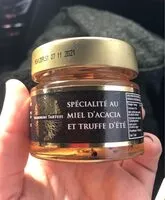 Mängden socker i Miel d'acacia et truffe d'été