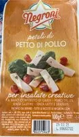 Mängden socker i petto di pollo